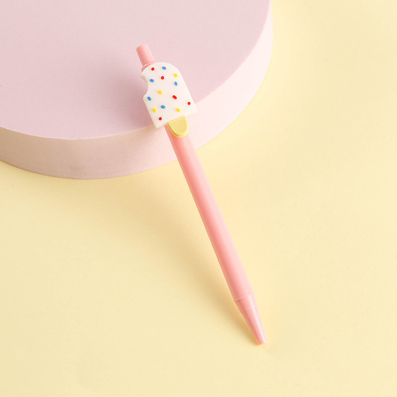 Bolígrafo de helado de dibujos animados de plástico al por mayor